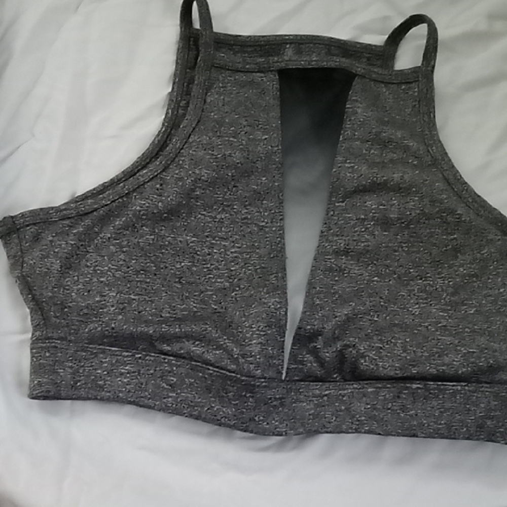 C&C California Charcoal Sports Bra
